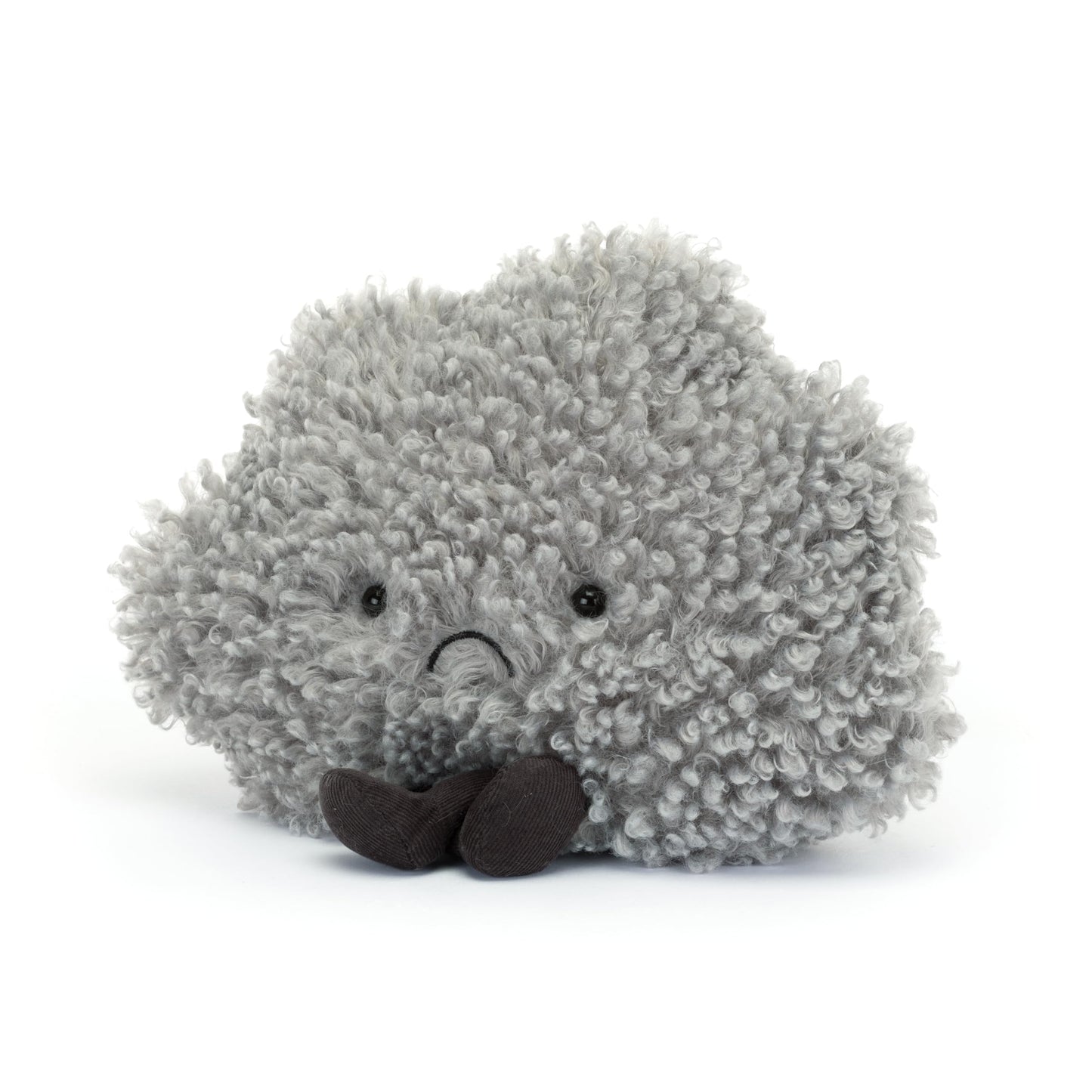 Jellycat Amuseables Storm Cloud Stuffed Toy, 10 Inches - Cloud Plush - Fun Gift Idea