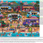 Buffalo Games Pun Fuzzles Hawaiian Food Truck Festival 300-Piece Jigsaw Puzzle - Large Multicolor - Challenging Fun for Game Nights
