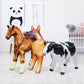 Jet Creations Inflatable Animal Trio: Cow, Horse, German Shepherd, Toy for Endless Fun Decor Party Balloons for Kids Adults Birt