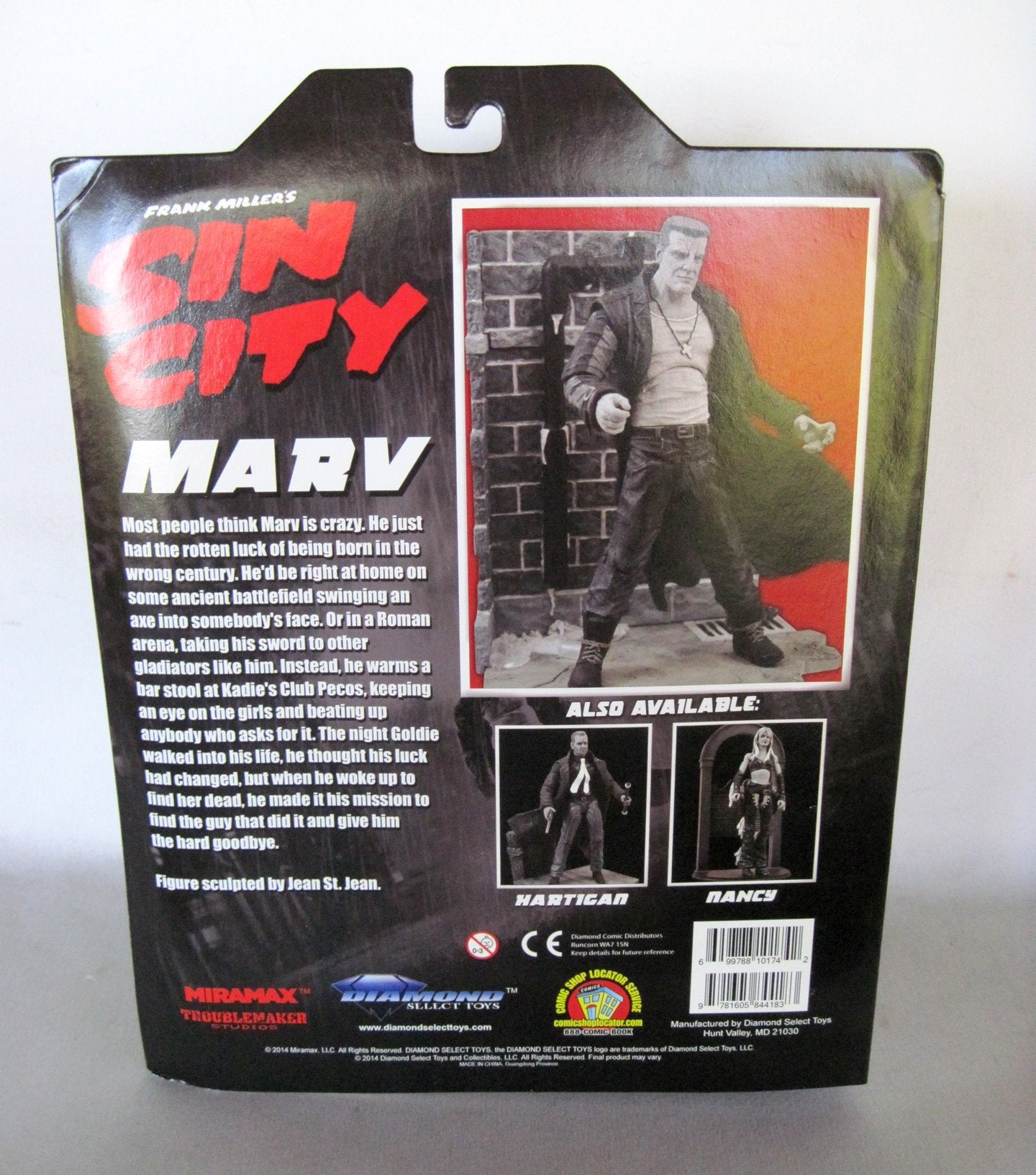 Diamond Select Toys Sin City Select: Marv Action Figure