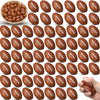 Civaner 500 Pcs Mini Foam Footballs for Adults 1.46 x 0.98 Inch Small Football Stress Balls Sports Fidget Ball for School Carniv