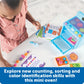 Learning Resources Mini Oven - Sorting Sweets Pretend Play Food, Ages 3+, Plastic, Model LER6821, Colors: Blue, Green, Purple, Pink