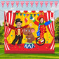 Blulu Carnival Backdrops for Party Circus Decorations 59 x 51 Inch Carnival Photo Door Banner Circus Theme Carnival Banner Carni