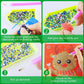 Yohuu 5D Diamond Art Kit For Kids 7.1''X7.1'' With Wooden Frame Arts And Crafts For Kids Ages 6-8-10-12 Easy To Diy Mosaic Gem D