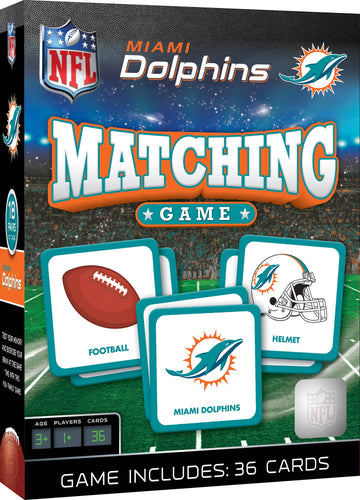 Miami Dolphins Matching Game