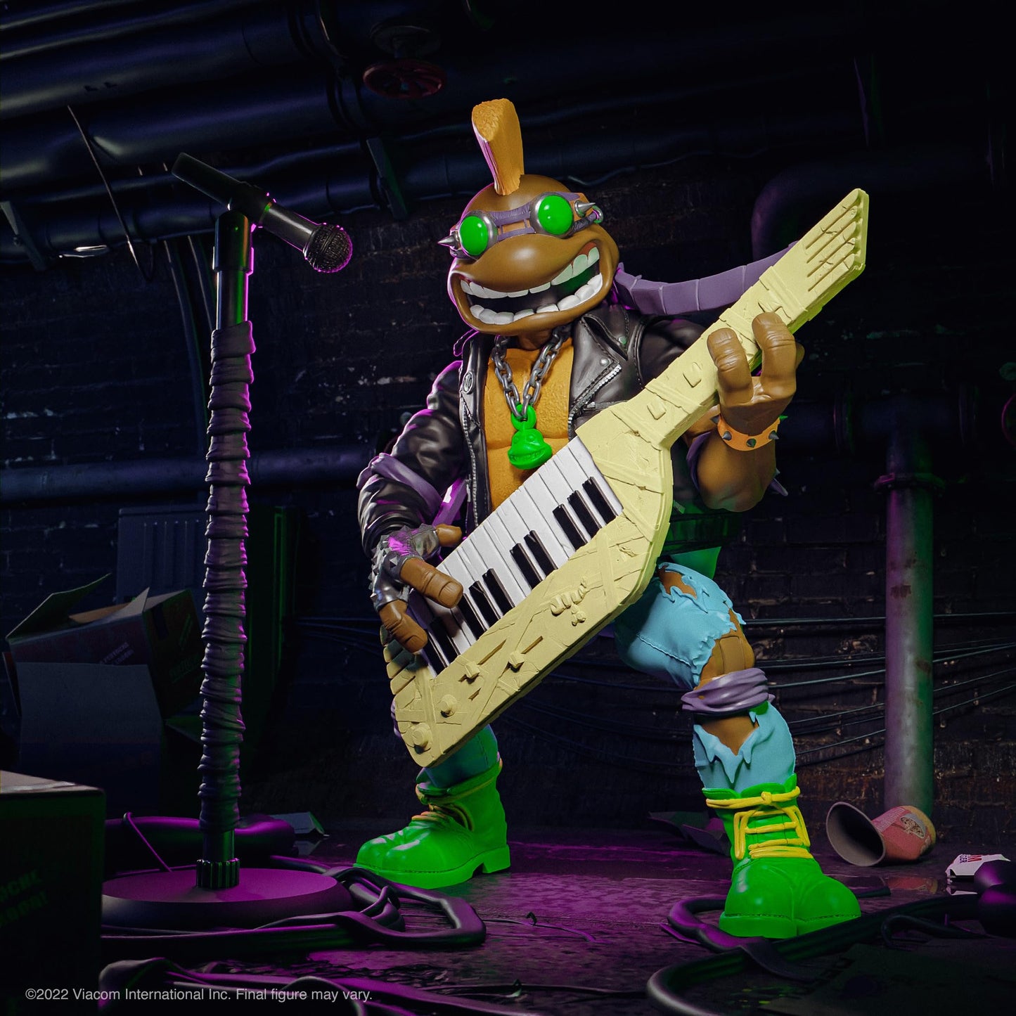 Super7 Teenage Mutant Ninja Turtles Ultimates! Wave 07 - Punk Rock Donatello Action Figure