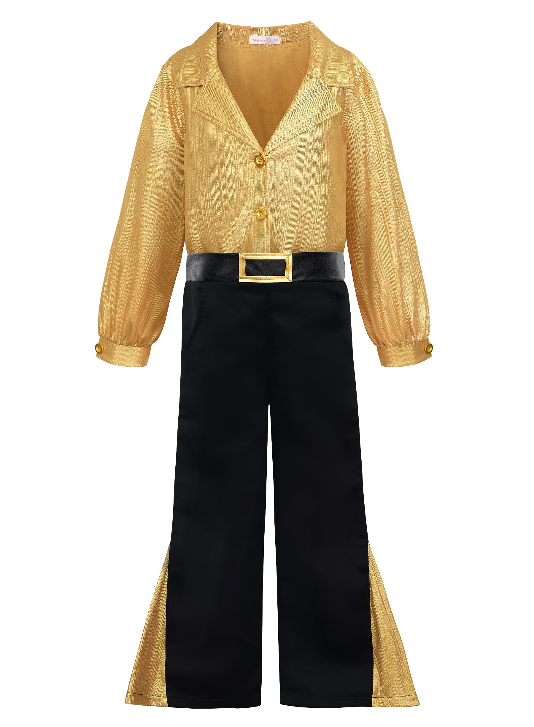 Relibeauty Kids 70S Boys Disco Costume 100