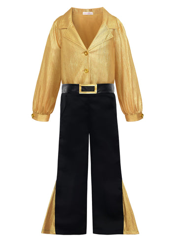 Relibeauty Kids 70S Boys Disco Costume 100