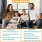 GRANDLMOON Conversation Cards & Trivia Game - 700 Prompts, Fun for Family & Kids, Multicolor, 5” x 2” x 2”