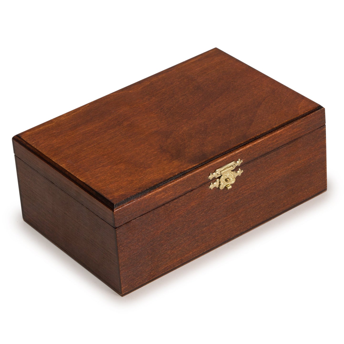 Wegiel Handmade Chess Pieces Set, Brown Wood, 8.3"L x 5.7"W x 3"H, Model SH-CH104-A, Includes Storage Case