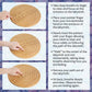 Bamboomn Finger Labyrinth For Meditation And Prayer - 6'' Diameter - Cretan Style - 3 Pieces