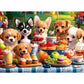 300 Piece Puzzles for mature-themeds  Jigsaw Puzzles 300 Pieces for mature-themeds Kids Dog Puzzle mature-themed Puzzle 300 Piece Recycled Cardboard Challenging Puzzles Game Family Activity Birthday Gift 20.5x15inch