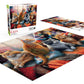 Buffalo Games - Tom Wood - Cats And Quilts - 750 Piece Jigsaw Puzzle For Adults -Challenging Puzzle Perfect For Game Nights - Finished Size Is 24.00 X 18.00