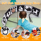 2 Pcs Black And White High Contrast Baby Toys 0-6 Months Soft Crinkle Book For Early Education Montessori Sensory Toys For Newborn Brain Development Tummy Time Mirror Infant Toys 6-12 Months Gifts
