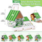 Spakon 88 Pcs Wildlife Party Favors for Boys and Girls Includes 18 Sets Mini Wild Animal Stuffed Animals Plush Keychains Party G