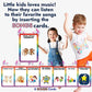 Flash Cards For Toddlers 2-4 Years | Sensory Toys For Kids Ages 2 3 4 5 6 | Speech Therapy Learning Toys For 2 Year Olds With Music, Phrases, Abc, Numbers, Sight Words, Autism And Autistic Non-Verbal