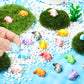 Colingmill 36 Pcs Mini Resin Axolotl Figurine Axolotl Valentine Gifts Tiny Animal Figurines Small Charm Ornament for DIY Craft D