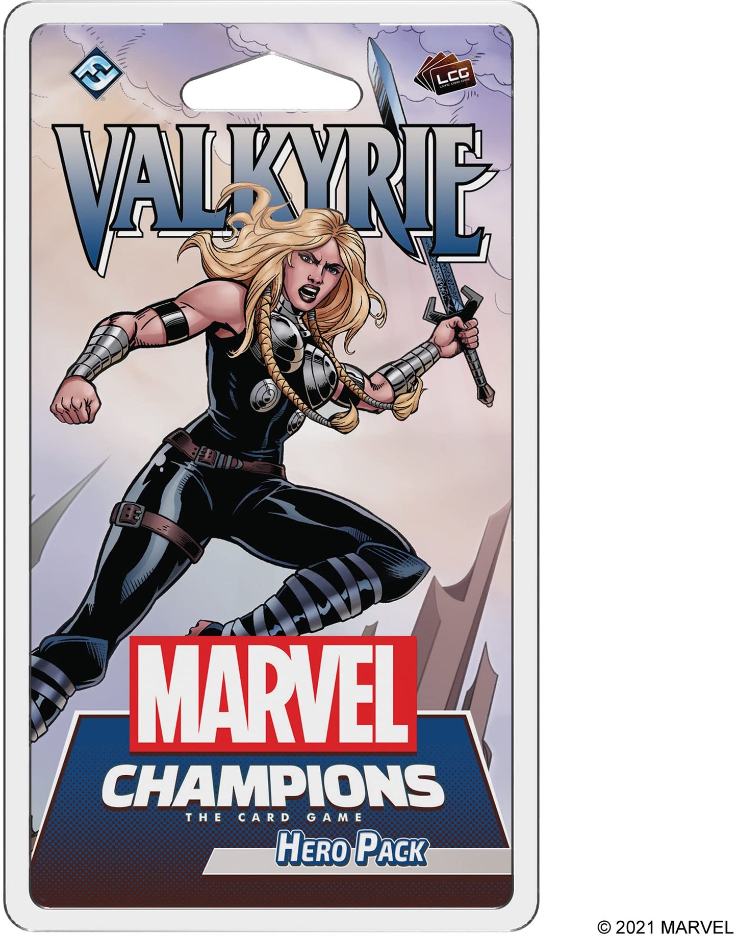Marvel Champions The Card Game Valkyrie Hero Pack - Superhero Strategy Game, Cooperative Game For Kids And Adults, Ages 14+, 1-4