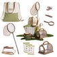 Robud Kids Explorer Kit & Bug Catcher Kit, Educational Kids Camping Gear, Outdoor Adventure Set With Butterfly Net And Bugs Book, Outside Toys For Boys Girls 3-12 Years Old