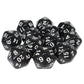 LEARNING ADVANTAGE Polyhedra Dice - 20 Sides - Set of 12 - Hands-on Math Manipulative - Teach Early Numeracy - Math Games for Ki