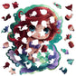 Wooden Puzzles for mature-themed and Kids  100 Pieces Ocean Puzzle  Mermaid Unique Shaped Wooden Preschool Puzzle  Toddler Wooden Puzzle Toy Gift for Family and Friends  Suitable for Family Games