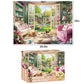 300 Piece Puzzles For Adults, Jigsaw Puzzles 300 Pieces For Adults Kids Building Flowers Puzzle Recycled Cardboard Jigsaw Puzzle