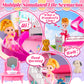 Doll House For Girls,10 Rooms Dollhouse With Dolls Figure, Puppies,Furnitures, Accessories, Kids Playhouse For For 3 4 5 6 7 8 9