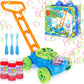 Artcreativity Bubble Lawn Mower, Bubble Blowing Push Toys For Kids Ages 1 2 3 4 5, Bubble Machine, Summer Outdoor Gardening Toys For Toddlers, Birthday Gifts Party Favors For Boys & Girls