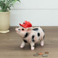 International Harvester Ih Polyresin Spotted Piglet Bank 6864