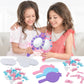BeYumi Princess Foam Mirror Craft - 18 Pack DIY Decorate Your Own Princess Mirror Craft Kits for Kids Unbreakable Kids Mirrors f
