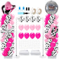 Kasyat 2 Sets Disco Cowgirl Balloon Column Stand Kit with 4d Cowgirl Hat Boots Disco Ball Exploding Stars Balloons Hot Pink Silv