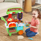 LeapFrog Build-a-Slice Pizza Cart - Multicolor, 21.3 x 25.9 x 8.6, Fun Interactive Toy for Kids, Frustration Free Packaging