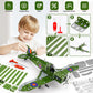 Bestymxy Model Airplane, Erector Set 1:32 Scale Airplane Model Metal Toys, Stem Projects For Kids Ages 8-12, Diy Education Airpl
