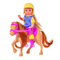 Wenko Simba 105738051 'Steffi Love - Horse Training Doll Set