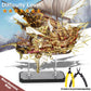 Piececool 3D Metal Puzzles, Nine Heavens Boat Models Kits To Build For Adults, Difficult Brain Teaser Diy Crafts Assemble Ship Building Kits Gifts For Man Women Family Time