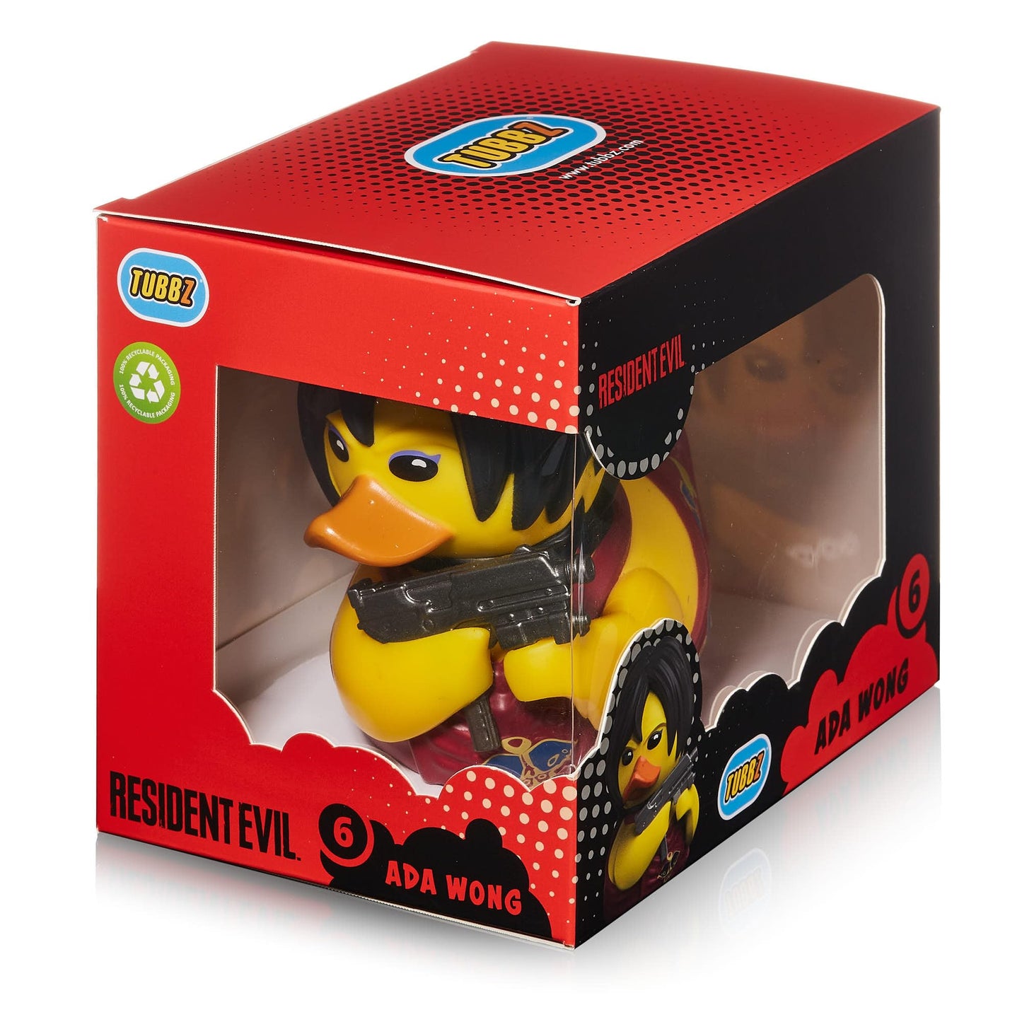 TUBBZ Ada Wong Collectible Vinyl Duck Figure - Boxed Edition - Official Resident Evil Merchandise - Model NS4482