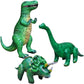 Jet Creations Inflatable Dinosaur 3-Pack - T-Rex 43 , Brachiosaurus 48 , Triceratops 43  - Prehistoric Blow-Up Toys For Kids, Pa