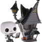 Funko 42599 Pop. Vinyl: Town: Nightmare Before Christmas Jack'S House W Collectible Figure, Multicolour, Us One-Size