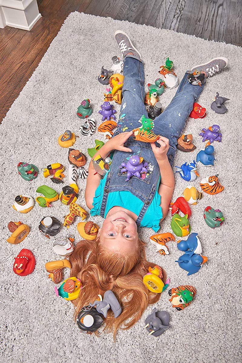 Wild Republic Rubber Ducks, Bath Toys, Kids Gifts, Pool Toys, Water Toys, Sea Turtle, 4'