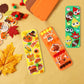 JULBEAR 36 Sets Fall Crafts Kits DIY Blank Foam Decorations Sets Leaf Foam Self-Adhesive Stickers Arts for Kids Autumn Thanksgiv
