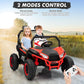 24V 2-Seater Kids Utv With Parent Remote Control | All-Terrain Electric Ride-On Car For Ages 3+