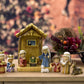 Woodworks 11-Piece Nativity Set Featuring Children As The Holy Family An Angel, A Shepherd With Sheep And 3 Kings, 8-Inch (36144)