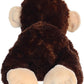 Aurora Adorable Flopsie Chimp Stuffed Animal - 12 Inches, Brown, Polyester - Playful Companion, Model 31423
