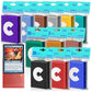 1200Ct Matte Card Sleeves, 12 Colors Mtg Card Sleeves, Tcg Card Sleeves, Magic The Gathering Card Sleeves, Trading Card Sleeves,