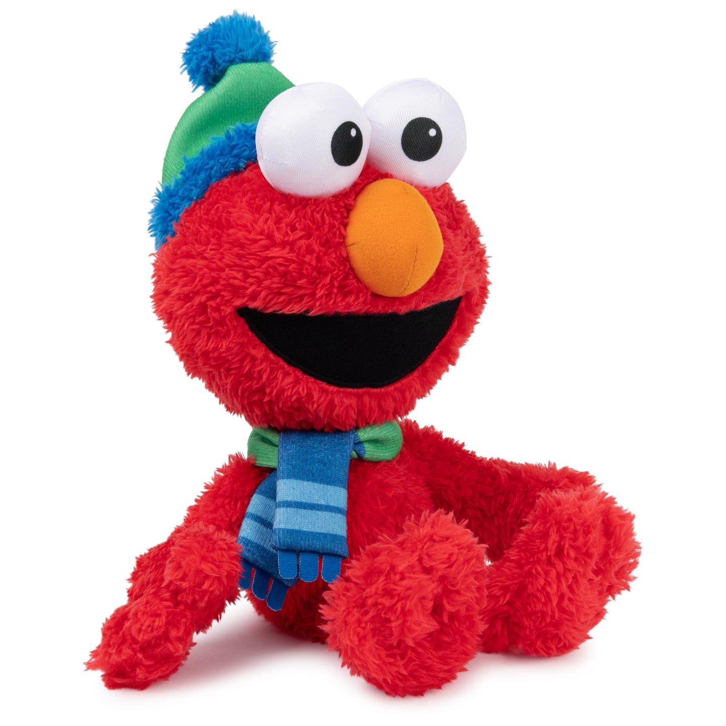 GUND Elmo Nutcracker Plush Toy, Premium 13” Red Muppet for Ages 1 & Up, Medium Size