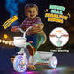 Kkdi Toddler Tricycle, 4-Level Adjustable Seat, Green, Model WJ121503, for Ages 1-5, Perfect Birthday Gift for Boys & Girls