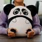 Just Play Flipeez Large Plush Jane Panda - Multi-color, Polyester, Model 47043, Ages 3 and Up