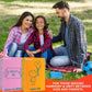 Quokka Conversation Cards Game - Family Edition | 500 Questions | Premium Version | Share Thoughts - Fun Talking Board Game For Family Night