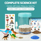 Aluabi Light Up Dinosaur Terrarium Kit For Kids,Educational Science Kits,Gardening Kits Science Activities For Boys & Girls,Diy Creative Dinosaur Toys,Arts And Crafts Kit Gifts For Ages 4 5 6 7 8-12