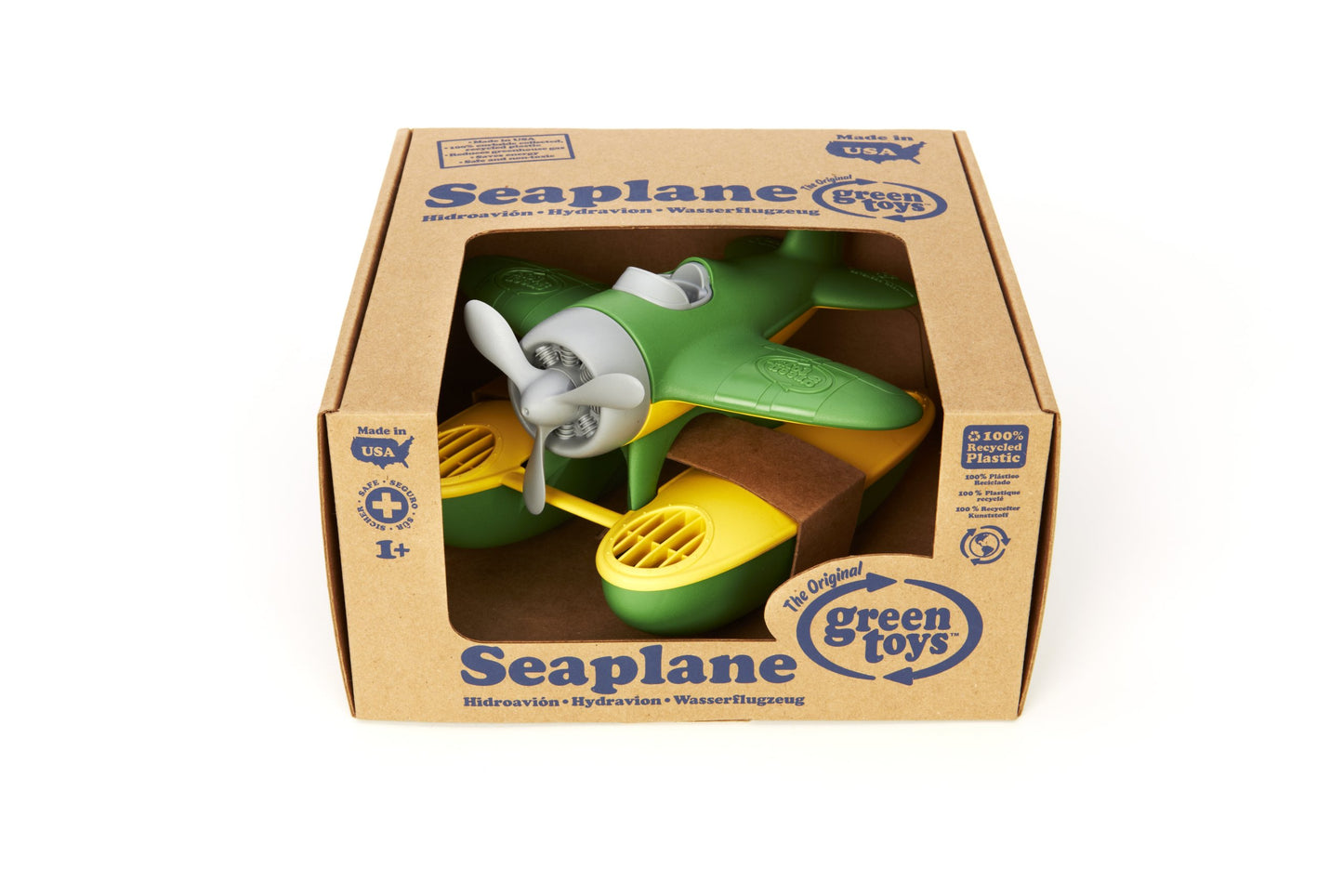Green Toys Sea in Green Color - BPA Free  Phthalate Free Float for Improving Pincers Grip. Toys and Games  9 x 9.5 x 6 inches